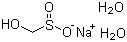 structure of CAS# 6035-47-8, Sodium formaldehydesulfoxylate dihydrate