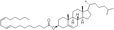 structure of CAS# 604-33-1, 胆甾烯基亚油酸酯
