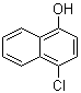 structure of CAS# 604-44-4, 4-Chloro-1-naphthol
