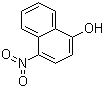 structure of CAS# 605-62-9, 4-硝基-1-萘酚