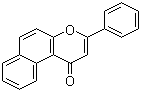 structure of CAS# 6051-87-2, 5,6-Benzoflavone