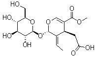 structure of CAS# 60539-23-3, Oleoside 11-methyl ester
