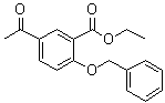 CAS 登录号：60561-28-6, 5-乙酰基-2-(苯基甲氧基)苯甲酸乙酯