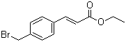 CAS # 60682-98-6, Ethyl 4-bromomethylcinnamate, 4-Bromomethylcinnamic acid ethyl ester, Ethyl 3-(4-bromomethyl)cinnamate, 3-(4-Brommethyl)-phenylpropenoic acid ethyl ester