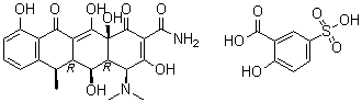 CAS # 60683-15-0 (36003-53-9), Doxycycline sulfosalicylate, Doxycycline 5-sulfosalicylate