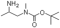 CAS 登录号：607380-78-9, N-(2-氨基丙基)-N-甲基氨基甲酸叔丁酯