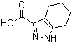 structure of CAS# 6076-13-7, 4,5,6,7-四氢-1H-吲唑-3-甲酸