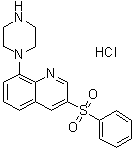 CAS # 607742-55-2, 3-Phenylsulfonyl-8-(piperazin-1-yl)quinoline hydrochloride