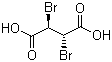 structure of CAS# 608-36-6, 2,3-二溴丁二酸