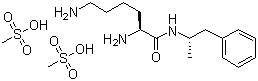 CAS # 608137-33-3, Lisdexamfetamine dimesylate, (2S)-2,6-Diamino-N-[(1S)-1-methyl-2-phenylethyl]hexanamide dimethanesulfonate