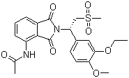 structure of CAS# 608141-41-9, Apremilast