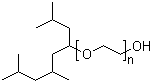 structure of CAS# 60828-78-6, Polyethylene glycol trimethylnonyl ether