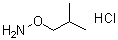 structure of CAS# 6084-58-8, O-Isobutylhydroxylamine hydrochloride