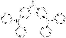 structure of CAS# 608527-58-8, 3,6-双(二苯基氨基)咔唑