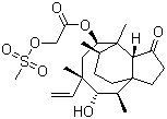 structure of CAS# 60924-38-1, Pleuromutilin-22-mesylate