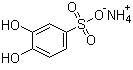 CAS 登录号：6099-56-5, 邻苯二酚-4-磺酸铵, 3,4-二羟基苯磺酸铵