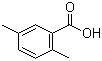 structure of CAS# 610-72-0, 2,5-二甲基苯甲酸