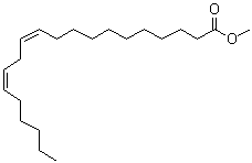 structure of CAS# 61012-46-2, (11Z,14Z)-11,14-二十碳二烯酸甲酯