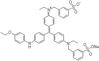 structure of CAS# 6104-59-2, Acid Blue 83