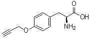 structure of CAS# 610794-20-2, O-2-丙炔-1-基-L-酪氨酸