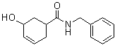 structure of CAS# 61088-56-0, 5-羟基-N-(苯基甲基)-3-环己烯-1-甲酰胺