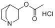 structure of CAS# 6109-70-2, Aceclidine hydrochloride