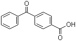 structure of CAS# 611-95-0, 4-Benzoylbenzoic acid