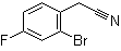 structure of CAS# 61150-58-1, 2-溴-4-氟苯乙腈
