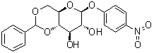 CAS # 61169-00-4, 4-Nitrophenyl 4,6-O-(phenylmethylene)-beta-D-glucopyranoside