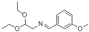 CAS # 61190-04-3, 2,2-Diethoxy-N-[(3-methoxyphenyl)methylene]ethanamine