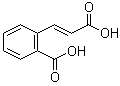 structure of CAS# 612-40-8, 2-Carboxycinnamic acid