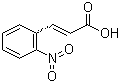 structure of CAS# 612-41-9, 2-Nitrocinnamic acid