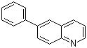 structure of CAS# 612-95-3, 6-苯基喹啉