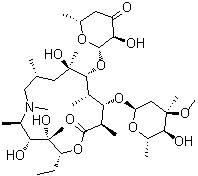 CAS # 612069-25-7, (2R,3S,4R,5R,8R,10R,11R,12S,13S,14R)-11-[[4,6-Dideoxy-beta-D-erythro-hexopyranos-3-ulos-1-yl]oxy]-13-[(2,6-dideoxy-3-C-methyl-3-O-methyl-alpha-L-ribo-hexopyranosyl)oxy]-2-ethyl-3,4,10-trihydroxy-3,5,6,8,10,12,14-heptamethyl-1-oxa-6-azacyclopentadecan-15-one