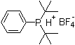 structure of CAS# 612088-55-8, 二叔丁基(苯基)膦四氟硼酸盐