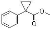 structure of CAS# 6121-42-2, 1-苯基环丙烷羧酸甲酯