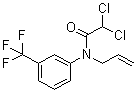 structure of CAS# 61219-95-2, N-烯丙基-N-二氯乙酰间三氟甲基苯胺