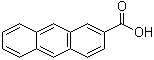 structure of CAS# 613-08-1, 2-蒽羧酸