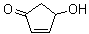 structure of CAS# 61305-27-9, 4-Oxo-2-cyclopenten-1-ol