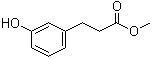 structure of CAS# 61389-68-2, 3-羟基苯丙酸甲酯