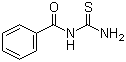 structure of CAS# 614-23-3, Benzoylthiourea