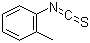 structure of CAS# 614-69-7, 2-Methylphenyl isothiocyanate