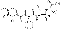 structure of CAS# 61477-96-1, 哌拉西林
