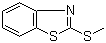 structure of CAS# 615-22-5, 2-Methylmercaptobenzothiazole