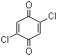 structure of CAS# 615-93-0, 2,5-二氯对苯二醌