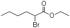 structure of CAS# 615-96-3, 2-溴己酸乙酯