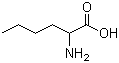 structure of CAS# 616-06-8, DL-Norleucine