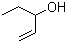 structure of CAS# 616-25-1, 1-Penten-3-ol