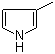 3-Methylpyrrole molecular structure (CAS 616-43-3)