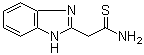 structure of CAS# 61689-98-3, 1H-Benzimidazole-2-ethanethioamide